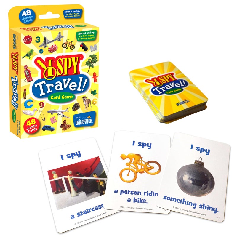 Briarpatch SPY Travel Card Game, based on the SPY books,For Preschool Kids, Ages 4+ - Image 1